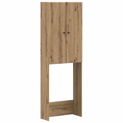 vidaXL Toaletná skriňa BREDA Dub artisan 66 x 25,5 x 190 cm
