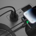 Devia car charger Smart Mini PD QC 3.0 30W 1x USB 1x USB-C white