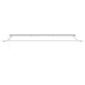 vidaXL Ručná skladacia markíza Červená a Biela 4 × 3,5 m