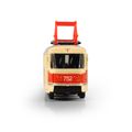 Kovová retro električka 16 cm