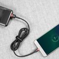 Baseus Cafule Micro USB kábel 2A 3 m (čierny+červený)