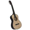vidaXL Klasická gitara pre začiatočníkov a deti s taškou 1/2 34"