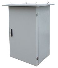 Rack termoizolovaný LC-07 24U 700x600 RAL7035 ventilácia v oboch bočniciach