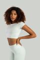 Dámske tričko Essential CropTop Moon Grey - STRIX