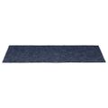 vidaXL Schodové rohože, samolepiace, 15 ks, 60x25 cm, sivo-modré, obdĺžnikové