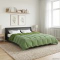 vidaXL Zimný prehoz 200 x 200 cm Zima Mikrovlákno (100% polyester)