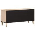 vidaXL TV skrinka 100x33x46 cm, mangový masív