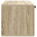 vidaXL Nástenná TV skrinka 78,5 x 31 x 30 cm Dub sonoma