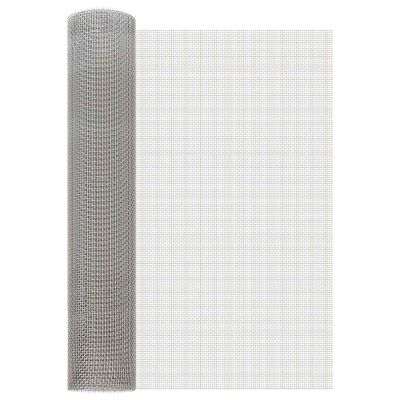vidaXL Sieťová obrazovka 60 x 1000 cm 6 Mesh Nerezová oceľ 201