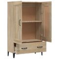 vidaXL Vysoká skrinka dub sonoma 70x31x115 cm spracované drevo