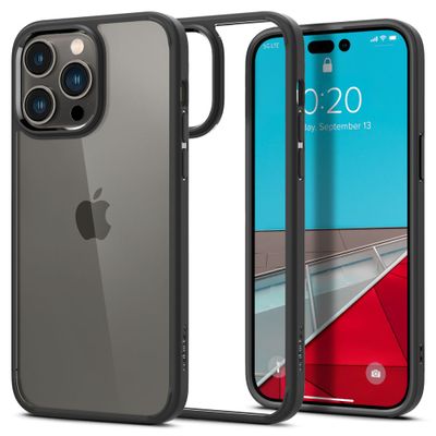 Puzdro Spigen Ultra Hybrid pre iPhone 14 Pro matná čierna 6,1"