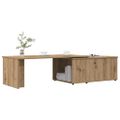 vidaXL Konferenčný stolík Artisan Dub 150x50x35 cm Konštrukčné drevo