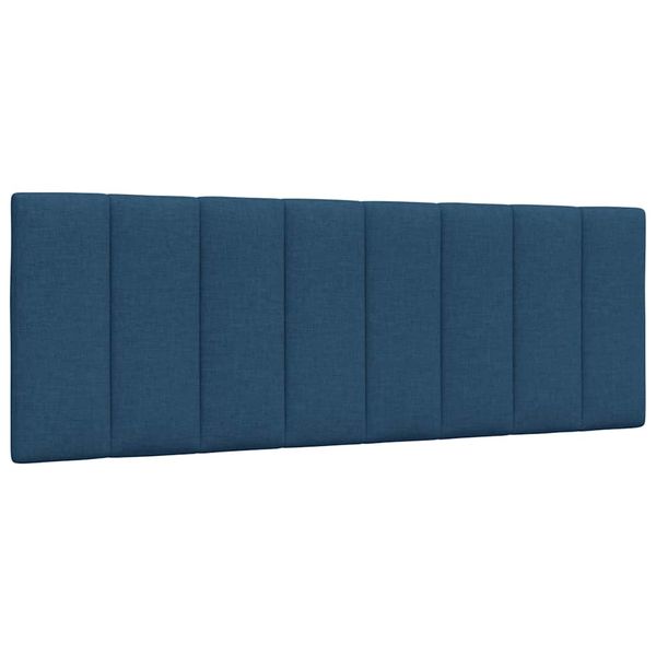 vidaXL Vankúš na čelo postele Hanko modrý 140 cm látka