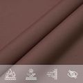vidaXL Tieniaca plachta oxfordská látka trojuholníková 5x5x6 m hnedá