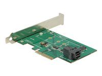 Radič úložiska - M.2 karta - nízky profil - PCIe 3.0 x4