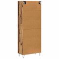 vidaXL Highboard 2 ks Staré drevo 69,5 x 34 x 180 cm Kompozitné drevo