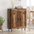 vidaXL Servírovacia skriňa Staré drevo 69,5 x 34 x 90 cm