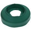 vidaXL Obrubníky trávnika Zelená 2000 x 4 x 5 cm Plast