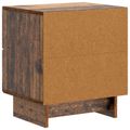 vidaXL Nočný stolík 2 ks Staré drevo 43 x 34,5 x 47,5 cm
