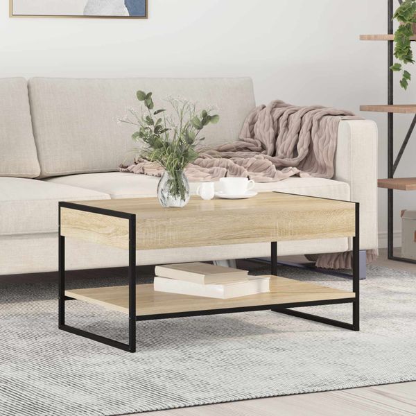 vidaXL Konferenčný stolík Sonoma 80 x 50 x 40 cm Kompozitné drevo