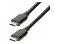 USB C to C cable (UCC-3M-10G-USB-CABLE) - USB kábel - USB-C (samec) do USB-C (samec) - USB 3.0 / USB 3.1 / USB 3.2 Gen 2 - 3 m - aktívny, USB Power Delivery (60W), podpora 8K60Hz - čierna