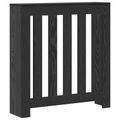 vidaXL Kryt radiátora Čierny dub 78 x 20 x 82 cm Kompozitné drevo