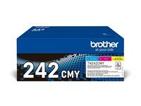 3-balenie - žltá, azúrová, purpurová - originálna - kazeta s farbivom - pre Brother DCP-9017, DCP-9022, HL-3142, HL-3152, HL-3172, MFC-9142, MFC-9332, MFC-9342