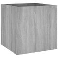 vidaXL Kvetináč sivý dub sonoma 40x40x40 cm spracované drevo