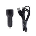 Maxlife MXCC-01 nabíjačka do auta 2x USB 2.4A čierna + USB-C kábel