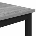 vidaXL Barový stôl 52 x 52 x 90 cm Kompozitné drevo Sivý Sonoma