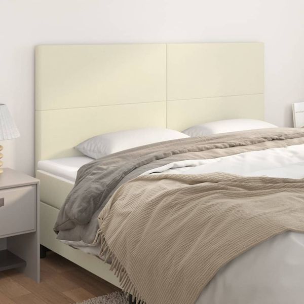 vidaXL Čelo postele hnedé 200x5x118/128 cm umelá koža