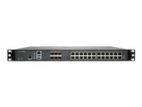 Advanced Edition - bezpečnostní zařízení - 10GbE, 5GbE, 2.5GbE - 1U - SonicWALL Secure Upgrade Plus Program (2 roky) k upevnění na regál