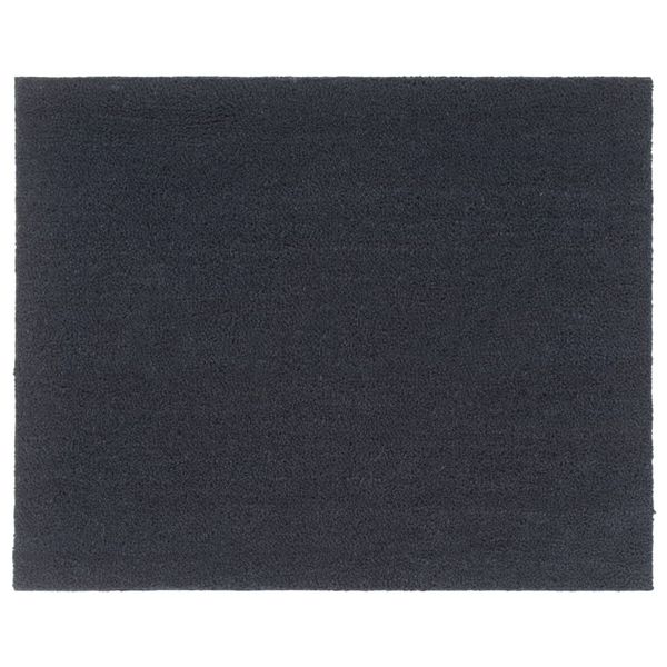 vidaXL Rohožka tmavosivá 80x100 cm všívané kokosové vlákno