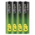 Alkalická batéria GP Ultra Plus LR03 (AAA) 4 ks