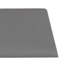 vidaXL Nástenné panely 12 ks bledosivé 30x15 cm látkové 0,54 m²