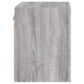 vidaXL TV nástenné skrinky 2 ks sivé sonoma 40,5x30x40cm kompoz. drevo