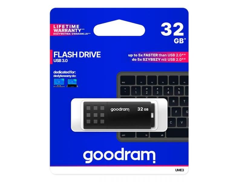 Flash disk GOODRAM USB 3.0 32GB bielo-čierny