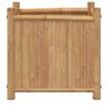 vidaXL Kvetináč 50x50x50 cm bambus