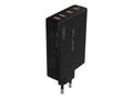 BLOW 76-031 USB nabíjačka 4x USB-C PD 100 W GAN, čierna BLOW 76-031 USB nabíječka 4x USB-C PD 100 W GAN, černá