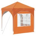 vidaXL Prístrešok na párty 192 x 192 x 245 cm Oranžová