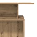 vidaXL Recepčný stôl dub artisan 100x40x104 cm kompozitné drevo