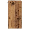 vidaXL Závesná skrinka “Riga” Old Wood 20x29,5x60 cm Engineered Wood