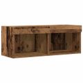 vidaXL Zostava TV skriniek 80 x 30 x 30 cm Staré drevo