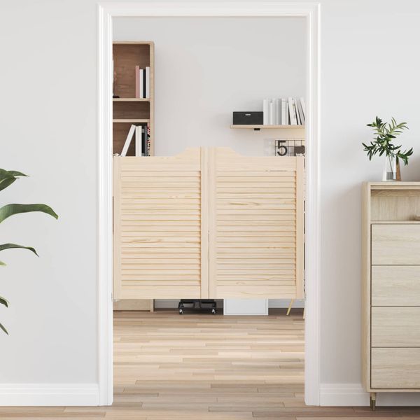 vidaXL Kladivové dvere Prírodná 80 x 50 cm Borovicový masív