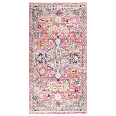 vidaXL Vonkajší koberec hladké tkanie 80x150 cm červený