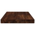 vidaXL Obdĺžnikový stôl 90 x 50 x 3,5 cm Obdĺžnikový Tmavohnedá