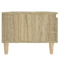 vidaXL Bočný stolík dub sonoma 50x46x35 cm spracované drevo