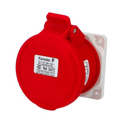 Zásuvka vstavaná 23372 IP54/400V/32A/4P 6h, priama - SpeedPRO