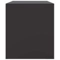 vidaXL TV skrinky 2 ks čierne 67x39x44 cm oceľ