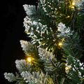 vidaXL Umelý vianočný stromček s 300 LED 180 cm